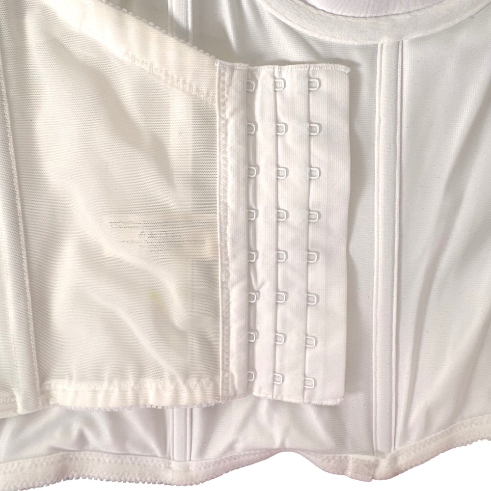 Strapless Satin Bridal Basque Corset Ivory - 36B‎ - Picture 4 of 4